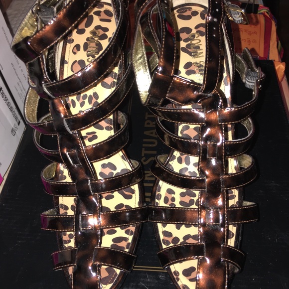 Gladiator Sandals Bronze Metallic - Picture 3 of 7